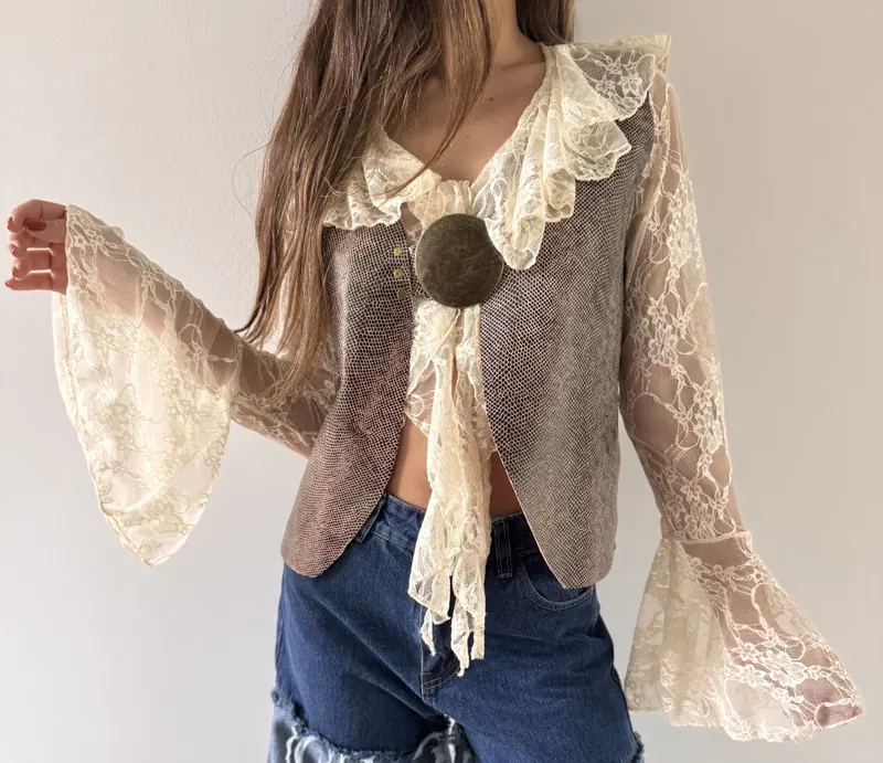 CHALECO WILD VEST LEATHER