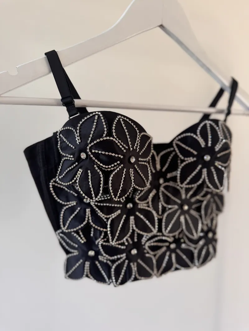 CORSET IMPORTADO FLOWERS