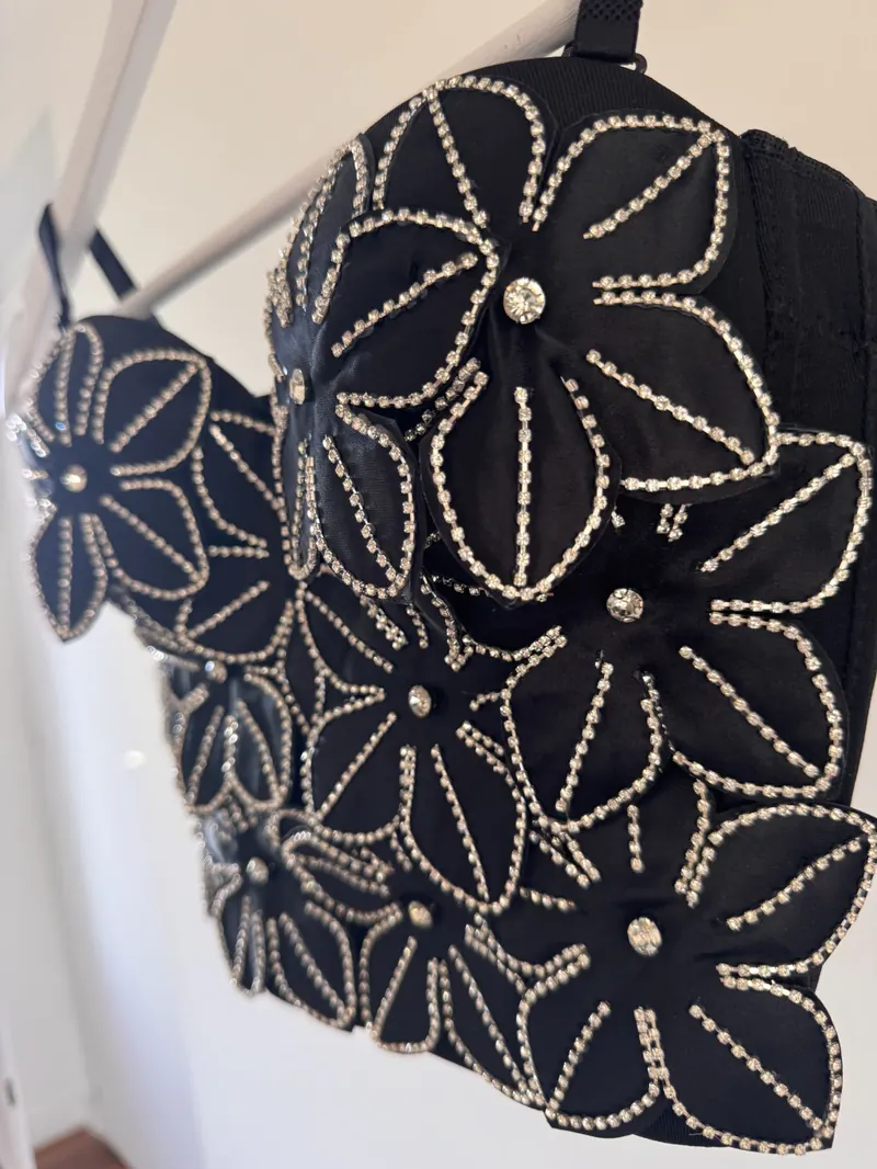 CORSET IMPORTADO FLOWERS — foto 3